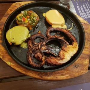 pulpo a la parrilla 