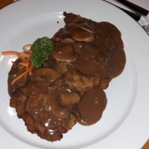 Schnitzel de carne de res