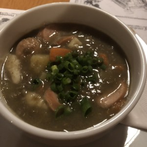 Sopa de lentejas