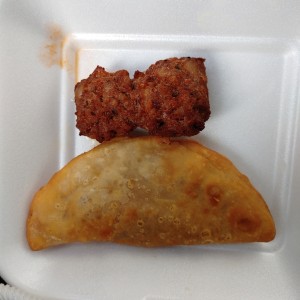 empanada carne y chorizo