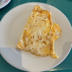 Omelette con queso 