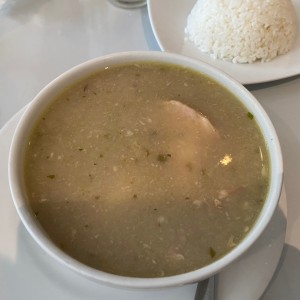 Sancocho de Gallina + Arroz blanco