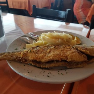 Corvina con Yuca