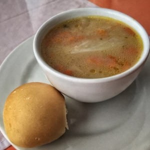 Menu Ejecutivo #1 - Sopa de Vegetales