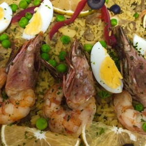 Paella de mariscos