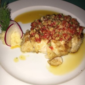 Corvina al Ajillo