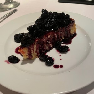 Cheesecake de Blueberry