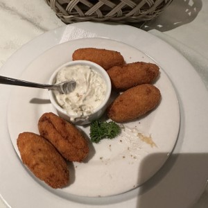 ENTRADAS CALIENTES - Croquetas de Bacalao