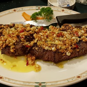 Filete al ajillo