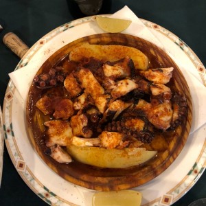 pulpo a la gallega 