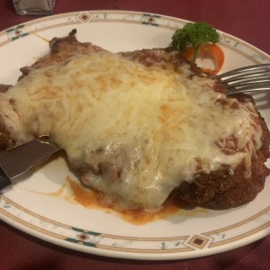 Parmesana de res 