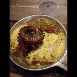 Pulpo a la parrilla