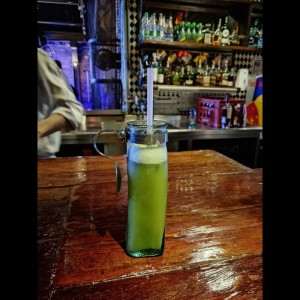Limonada con yerba buena 
