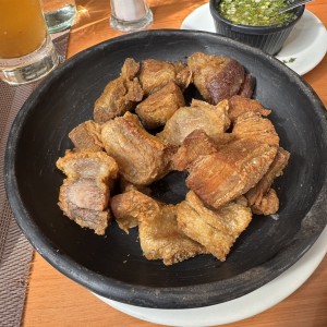 Chicharon trizado 