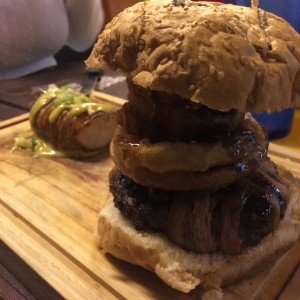 hamburguesa T bacon 