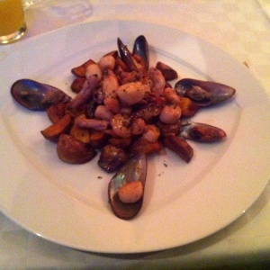 Salteado de Mariscos