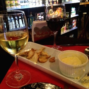 Dip de Palmito y queso
