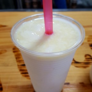 Cocada con leche condensada 