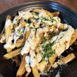 Papas trufadas