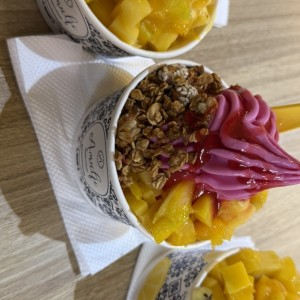Helado yogurt 