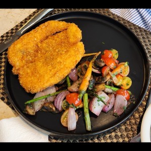 Milanesa de pollo