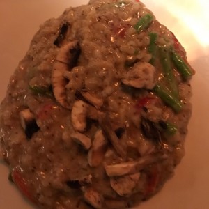 risotto de hongos