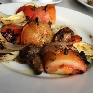 vegetales a la parrilla