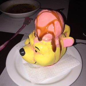 helado de fresa