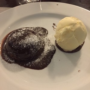 Volcan de chocolate