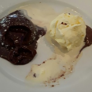 souffle de chocolate