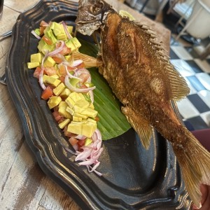 Pargo platero (frito)