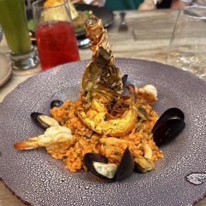 Arroz con mariscos